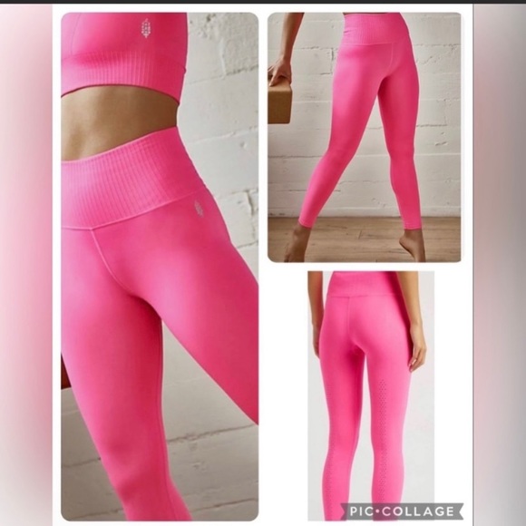 Free People Pants - NWT Free People leggings! Sz XS/S hot pink